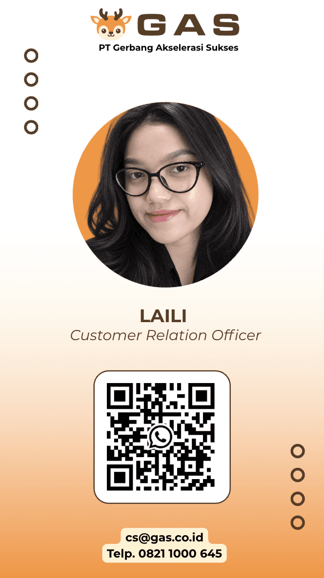 Laili, Customer Relation Officer GERAKS